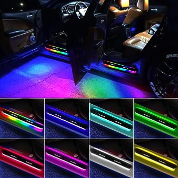 4Pcs Car Door RGB Lights