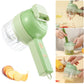 4 IN 1 ELECTRIC VEGETABLE CUTTER SET