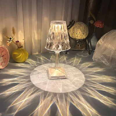 Acrylic Diamond Crystal Table Lamp